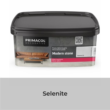 Modern Stone Selenite Efekt kamienia 4,5kg Pasta