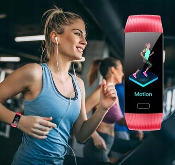 SMARTWATCH zegarek SMARTBAND Pulsometr Krokomierz