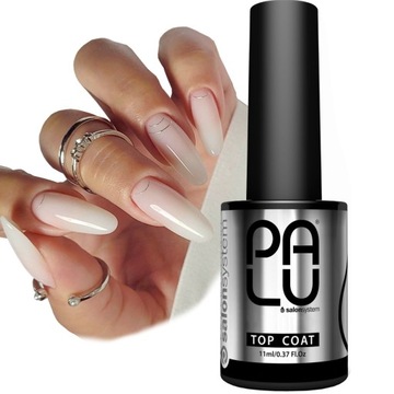 PALU MILKY TOP NO WIPE PROFESJONALNY TOP BEZ PRZECIERANIA MLECZNY 11 ml