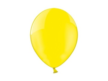 BALONY URODZINOWE DUŻE 25cm Belbal Żółte 100szt