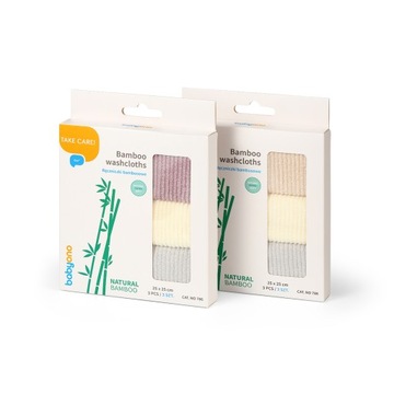 Бамбуковые полотенца - Мочалки NATURAL BAMBOO, фиолетовый