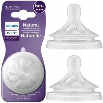 Smoczek AVENT Natural 3 965/02 6+