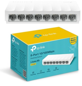 Коммутатор TP-LINK TL-LS1008