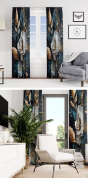 ГОТОВЫЕ ШТОРЫ ДЛЯ ЛЯГУШКИ ЛЕНТА 140Х250 ШТОРНЫЕ ЦВЕТЫ 147 БЕСПЛАТНОЕ УКОРОЧИВАНИЕ