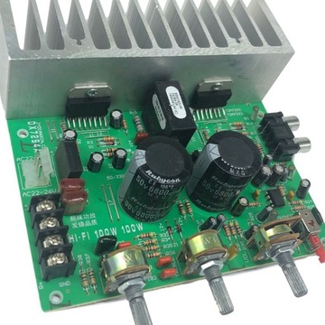 Усилитель TDA7294 Звуковая карта AMP 100 Вт + 100 Вт высокая