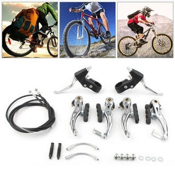 ЛИНЕЙНЫЙ ВЕЛОСИПЕДНЫЙ ТОРМОЗНОЙ КОМПЛЕКТ V ТОРМОЗА ВЕЛОСИПЕДНЫЙ ТОРМОЗНОЙ РЫЧАГ