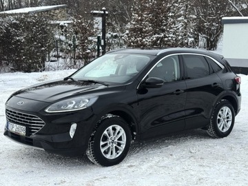 Ford Kuga III SUV 2.0 EcoBlue 190KM 2021 Ford Kuga 2.0 190 KM AWD Titanium X Kamery BEZWYPADKOWY Nowe opony JAK NOWY, zdjęcie 9