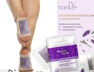 tianDe PLASTRY Z TURMALINEM OCZYSZCZAJĄCE Z TOKSYN, POPRAWIAJĄCE KRĄŻENIE