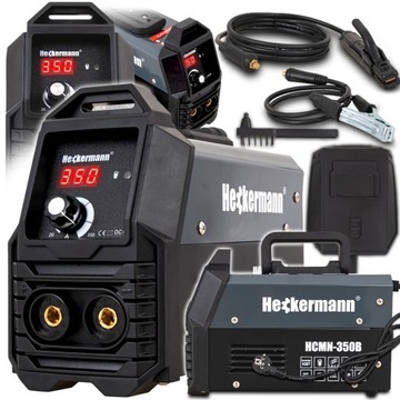 SPAWARKA INWERTOROWA BEZGAZOWA MOCNA IGBT LCD MMA 330A IP12S 85% + MASKA