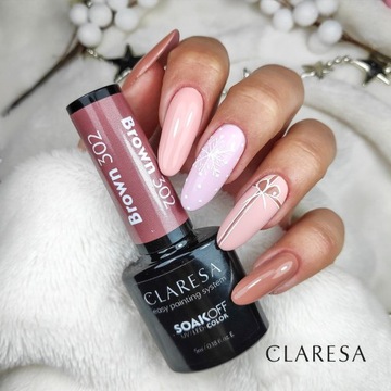 КОЛЛЕКЦИЯ КОРИЧНЕВЫХ КРАСОК CLARESA, ВЫБОР ЦВЕТА