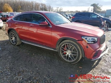 Mercedes GLC C253 2021 Mercedes-Benz GLC _COUPE_63 S_AMG_4MATIC_4.0 L_503 km_2021r 4.0 Benzyna