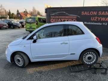 Fiat 500 II Hatchback 3d 1.2 69KM 2008 Fiat 500 Panorama Dach . Świat Led. Klimatyzacja, zdjęcie 7