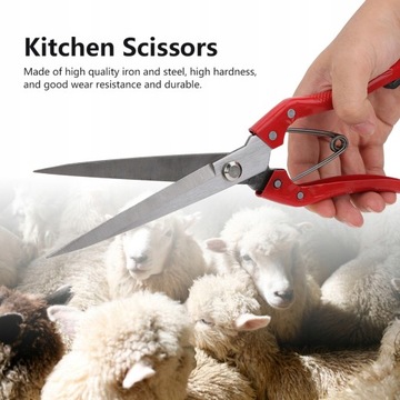 Многофункциональные ручные ножницы для овец, коз и лошадей.