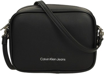 CALVIN KLEIN TOREBKA DAMSKA SCULPTED CAMERA CZARNA