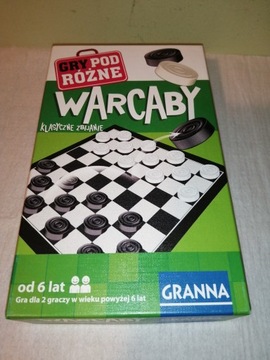 WARCABY GRA PODRÓŻNA GRA PLANSZOWA 2096 GRANNA GRA
