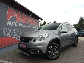 Peugeot 2008 I SUV Facelifting 1.2 PureTech 110KM 2017 Peugeot 2008 Navi Klimatronik Sensor Alu PDC 1.2 Benzyna 110KM