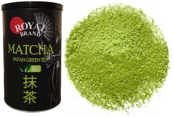 Tradycyjna Herbata Matcha Japońska Bio 100g w pięknej tubie na prezent