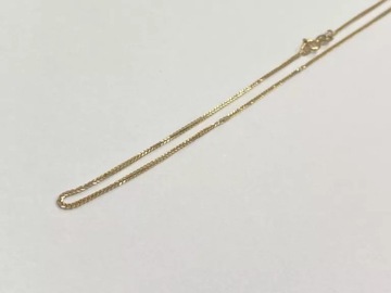 ZŁOTY ŁAŃCUSZEK 1,42G 45 CM PR 585