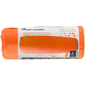 Самонадувающийся коврик Ultralight S.I. Самонадувающееся большое море до вершины