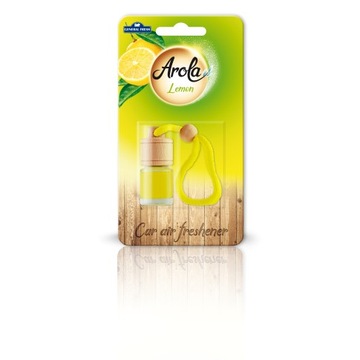 SAMOCHODOWY ODŚWIEŻACZ POWIETRZA AROLA WOOD lemon