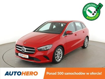 Mercedes Klasa B W247 Sports Tourer 1.3 B180  136KM 2019 Mercedes B 180 Automat, Kamera, Navi, Aut.klima,