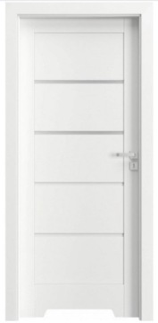 ДВЕРЬ С РАМКОЙ Белая PORTA VERTE G.2 WC Правая 80