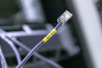 Rurka termo do DYMO i RHINO żółta 18052 Ø1,2-2,3mm