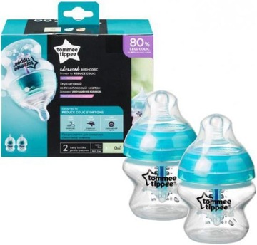 Tommee Tippee Butelka antykolkowa ADVANCED 2x150ml