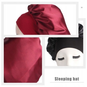 2 шт. Шелковый атласный чепчик Raka