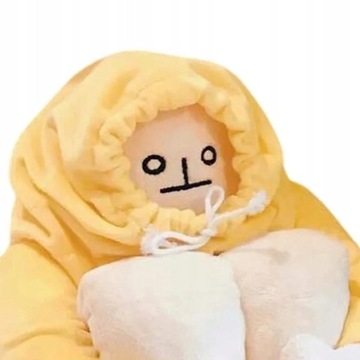 Plush banana man toy plush doll decompression