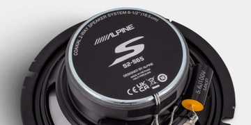 Alpine S2-S65 2-полосные автомобильные динамики 16,5 см / 165 мм — аудио высокого разрешения