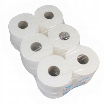 PAPIER TOALETOWY biały JUMBO 100m CELULOZA 12rolek