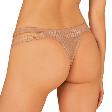 Obsessive - Seksowne Złote Figi Z Wężowym Wzorem Filipines S