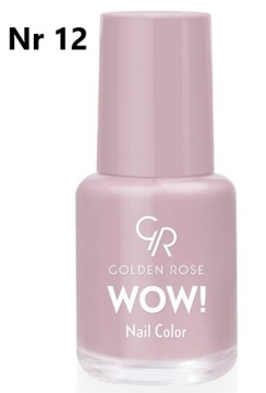 Golden Rose Wow Nail Color 6ml 12