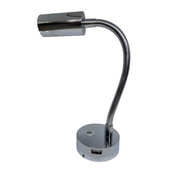 Lampa WEWNĘTRZNA DO JACHTU KAMPERA LED 12/24V USB