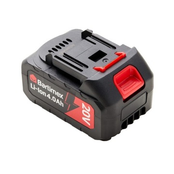 Аккумуляторная цепная пила 20 В 1400 Вт 2 аккумулятора 4,0 Ач BARTIMEX