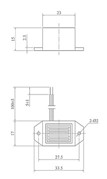 BUZER зуммер Звуковой сигнал с генератором 12В 85дБ(3795)