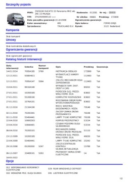 История обслуживания JEEP CHRYSLER Дилерский VIN PDF 7/7