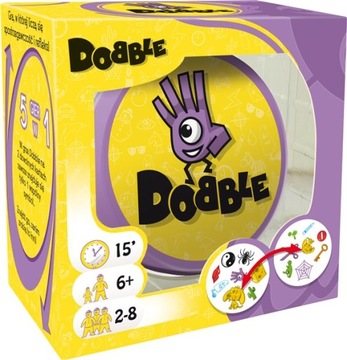КАРТОЧНАЯ ИГРА-ПАМЯТКА DOBBLE FILM FAIRY TABLE CAN METAL TRAVEL HOME DOBLE