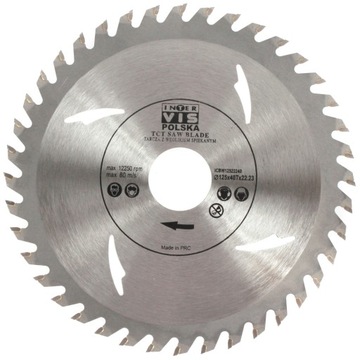 TARCZA PIŁA DO DREWNA WIDIA 125 / 22,2 T40 INTER