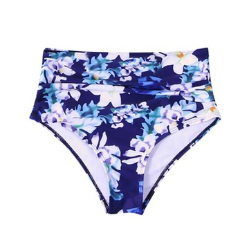 Leopard Prints High Waisted Bikini Swim Pants Wome