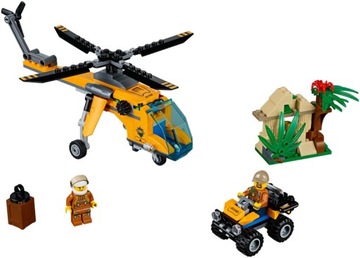 LEGO 60158 City Helikopter transportowy Używane