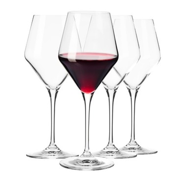 Kieliszki do wina czerwonego Ray KROSNO 4x 375ml