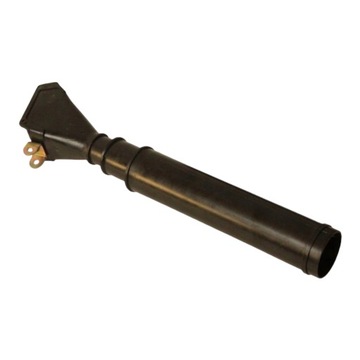 Воронка пластиковая черная (07), ручка сверху, сеялка Познаняк