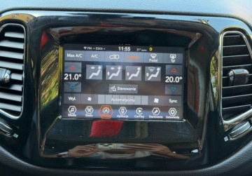 Jeep Compass II SUV 1.4 MultiAir 140KM 2018 Jeep Compass 1,4T 140KM CLIMATRONIC Key-less Android Skora Bezwypadkowy, zdjęcie 17