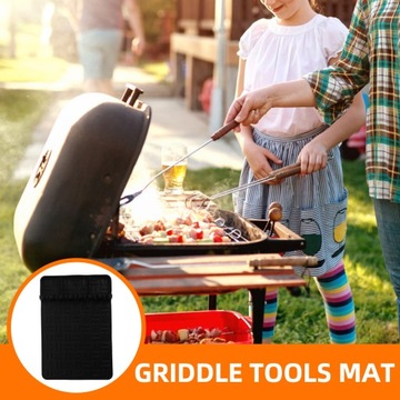 КОВРИК ДЛЯ ГРИЛЯ КУХОННАЯ СИЛИКОНОВАЯ ПОДКЛАДКА ДЛЯ КУХОННОЙ СТОЛЕШНИЦЫ ДЛЯ ИНСТРУМЕНТОВ ДЛЯ ГРИЛЯ