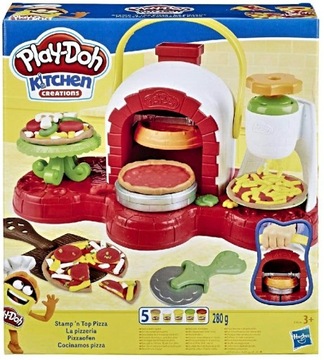 PLAY-DOH CIASTOLINA ZESTAW PIEC DO PIZZY HASBRO !!