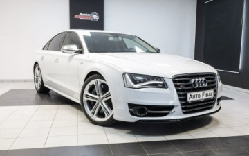 Audi A8 D4 S8 4.0 TFSI 520KM 2012 Audi S8 4.0TFSI V8*520KM*Serwisowany*Niski