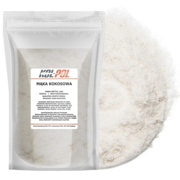 MĄKA KOKOSOWA 1kg Naturalna z kokosów jakość