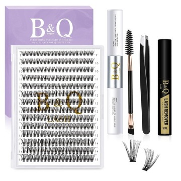 ZESTAW DO PRZEDŁUŻANIA RZĘS 0,07C 9-15 MM KLEJ ZMYWACZ APLIKATOR 280SZT